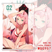 DARLING in the FRANXX wall scroll