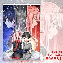 DARLING in the FRANXX wall scroll