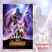 The Avengers Thanos wall scroll