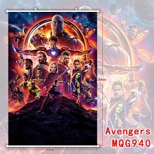 The Avengers Thanos wall scroll