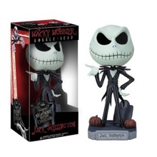 The Nightmare Before Christmas Jack shake head figure