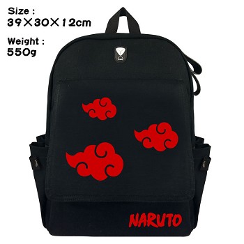 Naruto canvas backpack bag