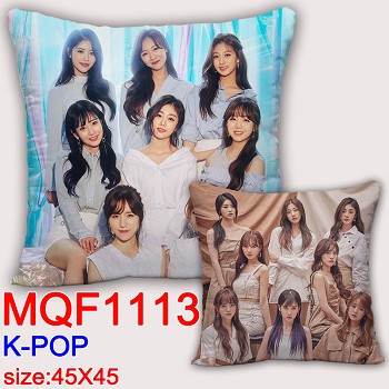 K-POP star two-sided pillow