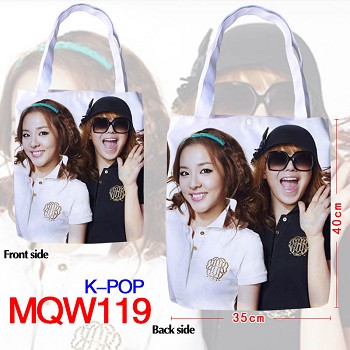  K-POP star oxford shopping bag handbag 