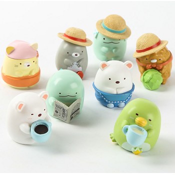 Sumikko gurashi figures set(8pcs a set)