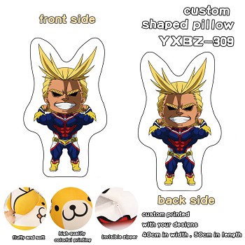 My Hero Academia custom shaped pillow