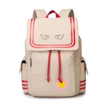 Card Captor Sakura canvas backpack bag