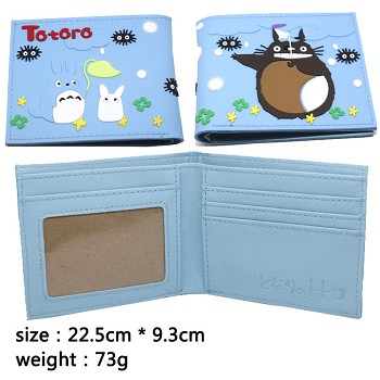 Totoro anime silicone wallet