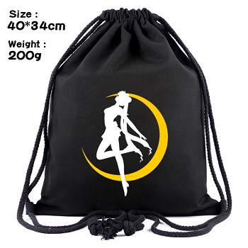 Sailor Moon drawstring backpack bag