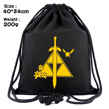 The Legend of Zelda drawstring backpack bag