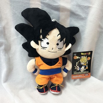 8inches Dragon Ball Goku plush dolls set(10pcs a set)