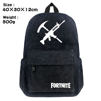 Fortnite canvas backpack bag