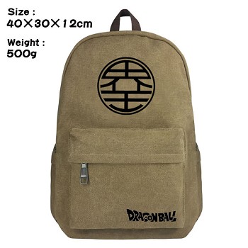 Dragon Ball canvas backpack bag