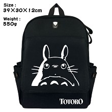 Totoro canvas backpack bag