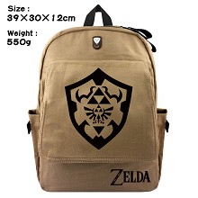 The Legend of Zelda canvas backpack bag