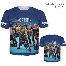 Fortnite short sleeve full print modal t-shirt