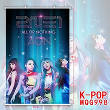 K-POP star wall scroll