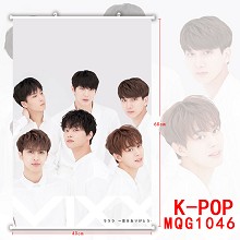 K-POP star wall scroll