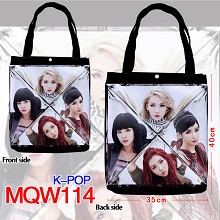  K-POP star oxford shopping bag handbag 