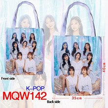 K-POP star oxford shopping bag handbag