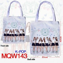 K-POP star oxford shopping bag handbag