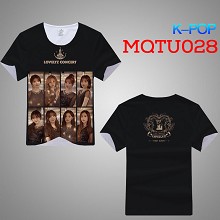 K-POP star modal t-shirt