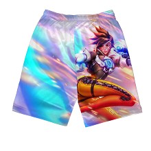 Overwatch beach pants shorts middle pants