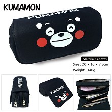 Kumamon canvas pen bag pencil bag