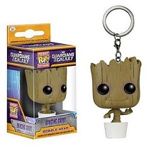 Funko-POP Guardians of the Galaxy figure doll key chain