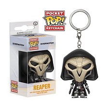 Funko-POP Overwatch figure doll key chain2