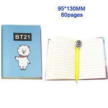 Star BTS notebook(60pages)