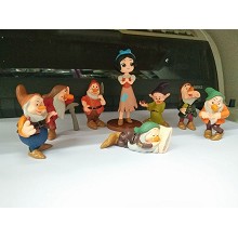 Snow White and the Seven Dwarfs figures set(7pcs a...