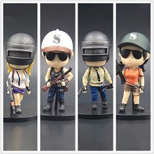 Playerunknown’s Battlegrounds figures set(4pcs a s...