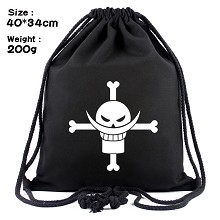 One Piece Edward Newgate drawstring backpack bag