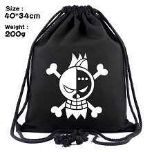 One Piece Frank drawstring backpack bag