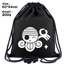 One Piece Nami drawstring backpack bag