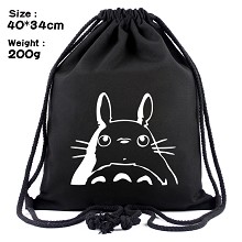 Totoro drawstring backpack bag