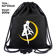 Sailor Moon drawstring backpack bag