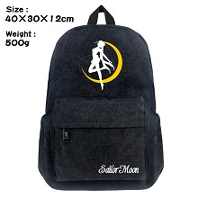 Sailor Moon canvas backpack bag