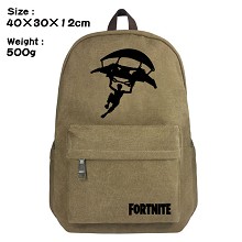 Fortnite canvas backpack bag