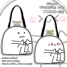 The other anime shape shopping bag shoulder bag