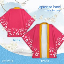 KABANERI OF THE IRON FORTRESS anime haori kimono cloth
