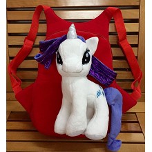 My Little Pony children plush backpack school bag