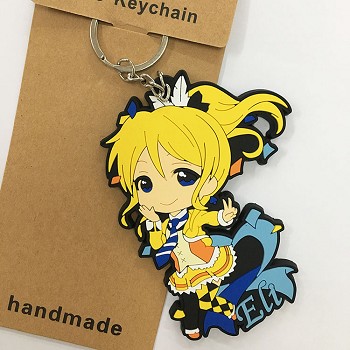 Lovelive anime two-sided key chain