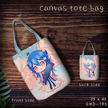 Bilibili canvas tote bag shopping bag