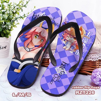 Fate grand order flip-flops shoes slippers a pair