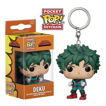 Funko-POP My Hero Academia figure doll key chain