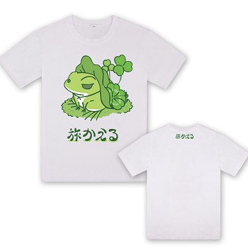 Travel Frog cotton t-shirt