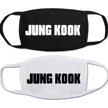 Star BTS masks set(2pcs a set)