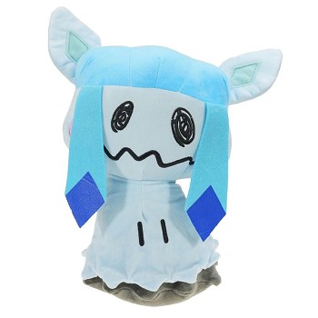 13inches Pokemon Mimikyu cos Glacia plush doll